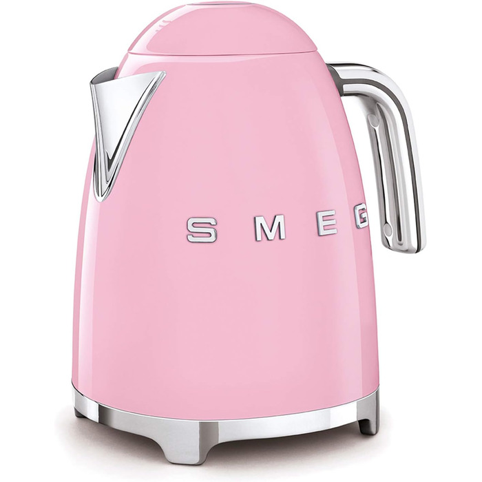 Електричний чайник Smeg KLF03PKEU 1.7L Rose - Стильний дизайн, антикальфільтр, автоматичне відключення