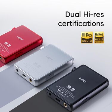 MP3-плеєр HiBy R3 II (2025) з Bluetooth 5.1, MQA, DSD, PCM, Tidal, Qobuz, 4.4mm BAL, 2TB, Чорний