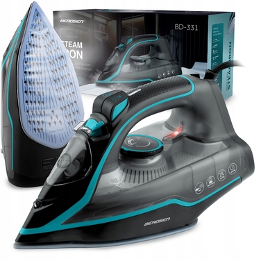 Парова праска BERDSEN BD-331 2600 Вт, керамічне покриття, з функцією вертикального прасування