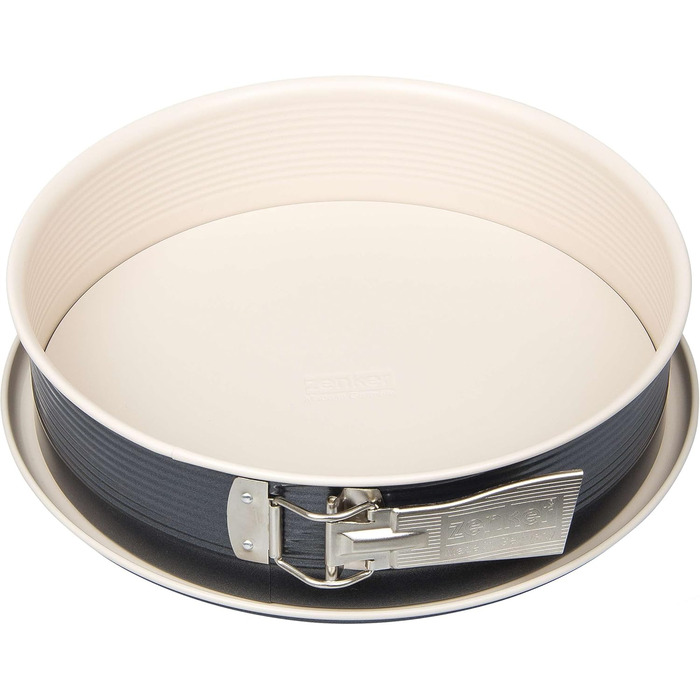 Форма для випічки Zenker Springform Ø 28 см CREME NOIR з антипригарним покриттям та захистом від протікання