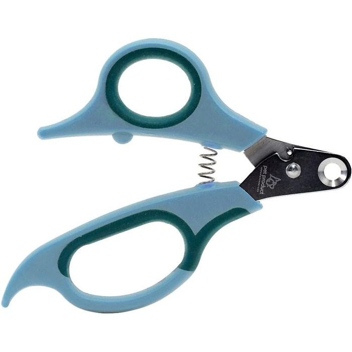 Кліпер Zen для обрізання нігтів домашніх тварин: безпечний, обрізає лише кінчик нігтя (блакитний, 5 мм)