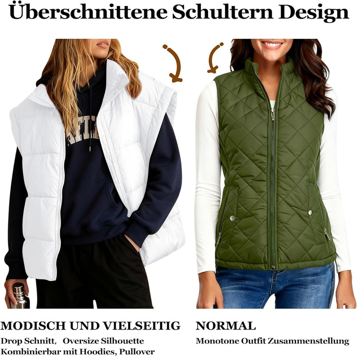 Легка степкова жилетка Daen Weste з коміром-стійкою для активного відпочинку, осінь/зима, розміри S-XXL (білий, M)