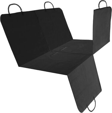 Захисний чохол для автокрісла для собак Nobleza, водонепроникний, 147x145 см, чорний