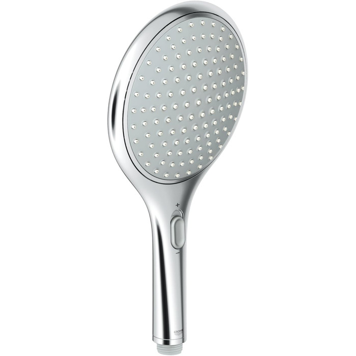 Ручний душ GROHE Rainshower Solo 150, 2 режими, водозберігаючий, хром, довговічне покриття
