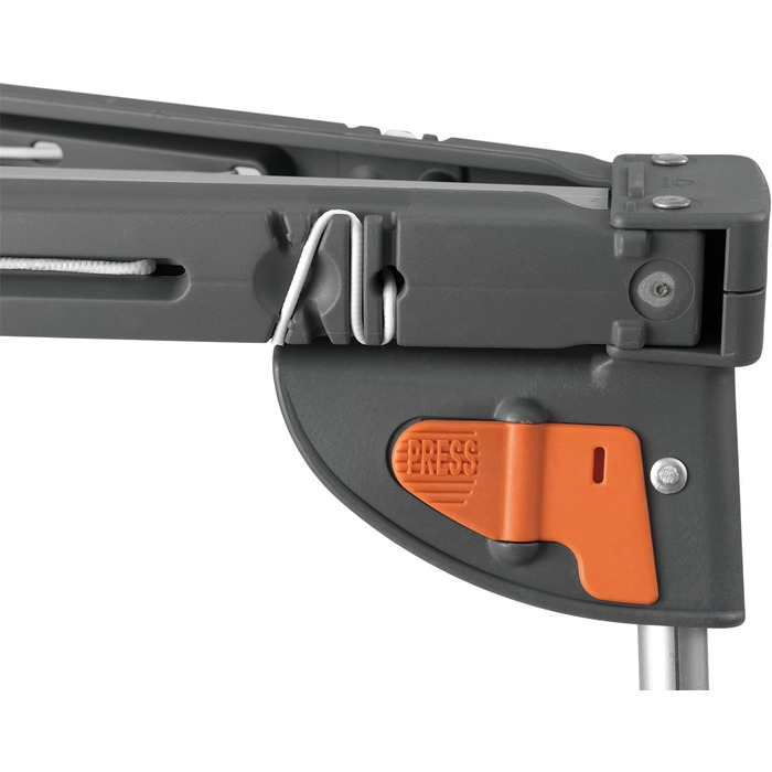 Настінний сушильник для білизни Juwel Twist 140 (13,7 м), для великих речей та постільної білизни, регулювання до 120 см