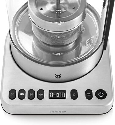 WMF LONO 2-in-1 Tea and Kettle Stainless Steel, New. WMF LONO 2-in-1 Tea and Kettle, Single.