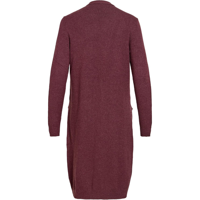 Кардиган жіночий Vila VIRIL Longline в'язаний (XL, Port Royale) - подовжений жакет