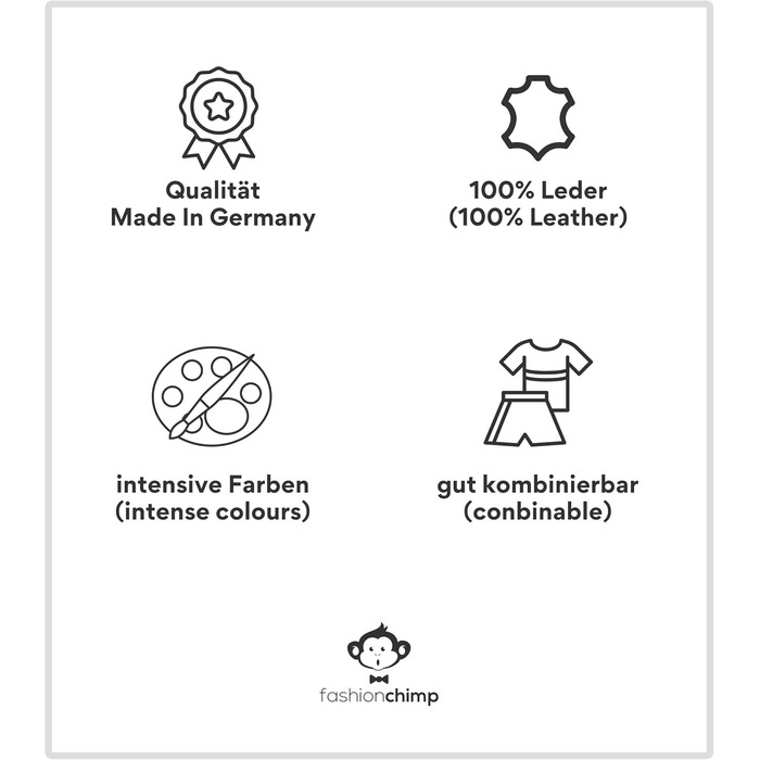 Жіночий шкіряний ремінь fashionchimp Basic, 1.5 см, червоний, Made in Germany