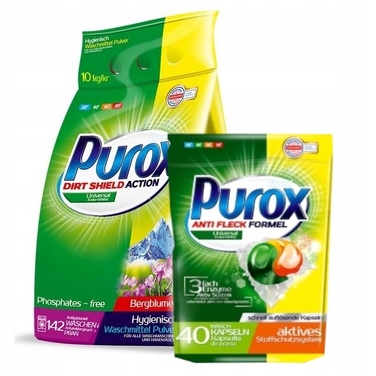 Універсальний пральний порошок Purox, 10 кг
