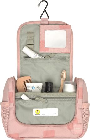 Дитяча косметичка-органайзер для подорожей LÄSSIG Mini Washbag з підвісом, принт Party Rose
