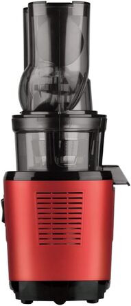 Соковижималка Kuvings REVO830 Slow Juicer з подвійною завантажувальною горловиною, автоматичною системою нарізки, набір фільтрів для смузі та сорбету, матова темно-червона