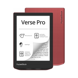 Електронна книга PocketBook Verse Pro 16 ГБ, 6 дюймів, червона