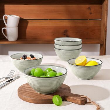 Сервіз Tempus Serie на 6 осіб (18 предметів), керамічний, для щоденного використання, безпечний у мікрохвильовці та посудомийній машині