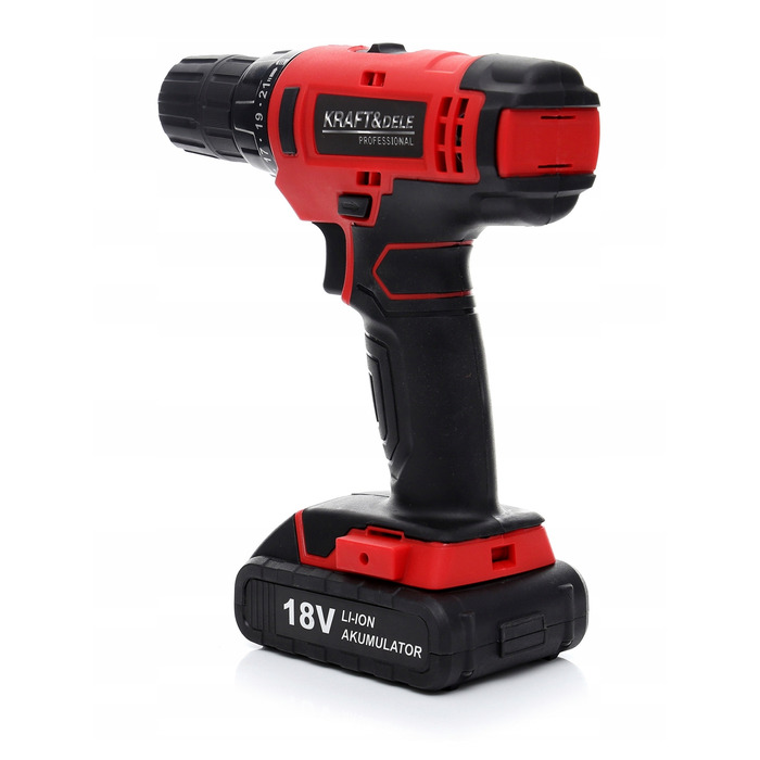 Акумуляторна шурупокрут Kraft&Dele 18 V KD1566