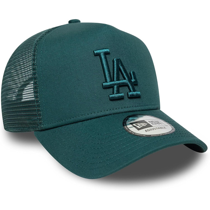 Кепка бейсболка New Era MLB Los Angeles Dodgers, Snapback, регульована, A-Frame Truckercap