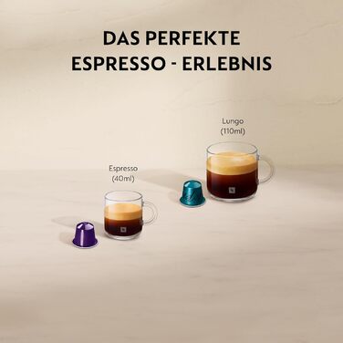 Кавомашина Nespresso Krups XN1101 Essenza Mini, біла, 1260W, 0.7л, клас енергоефективності A (без спінювача молока)