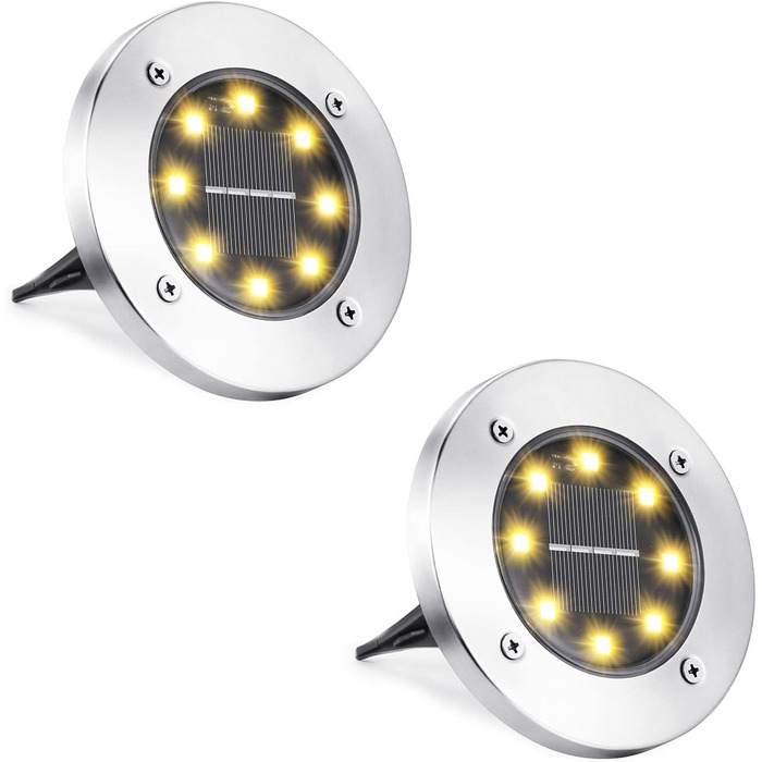 Joomer Solar Ground Lights - Set of 12