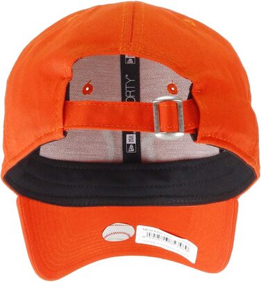 Кепка New Era MLB 9Forty з логотипом команди (NY/LA), оранжево-біла, універсальний розмір