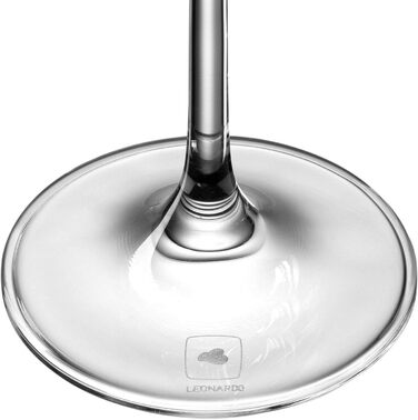 Набір келихів для шампанського Leonardo Tivoli, 6 шт. - келих для шампанського з витягнутим ніжкою, 23 см, 210 мл, 020962