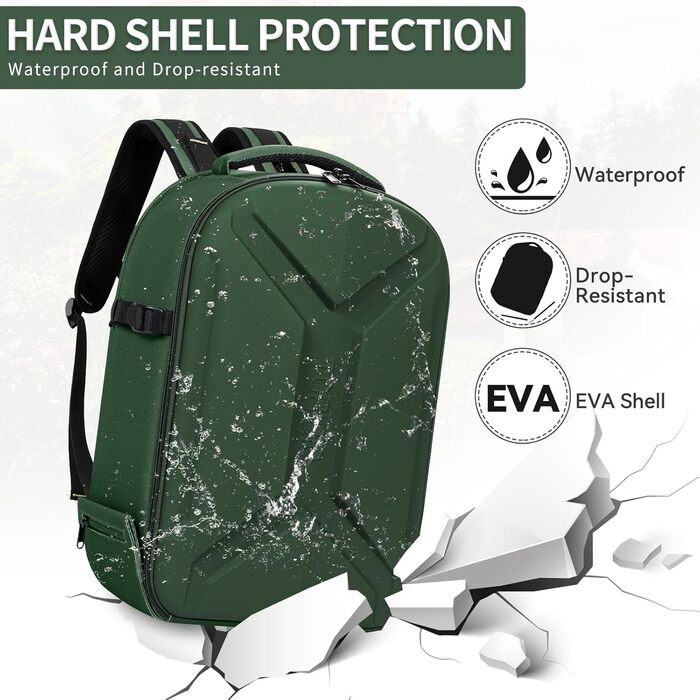 Армійський рюкзак для фотокамери з відділенням для ноутбука 15.6