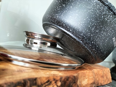 Набір алюмінієвих каструль Zilner Premium, 12 предметів