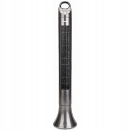 Колонний вентилятор Powermat SATIN TOWER-80, сріблястий/сірий