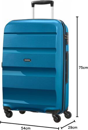 Чемодан American Tourister Bon Air Spinner S, 55 см, 31.5 л, червоний (Seaport Blue)