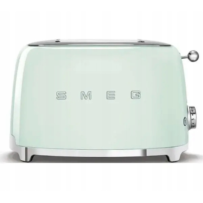 Тостер Smeg 50's Style TSF01PGEU на 2 скибки, пастельний зелений