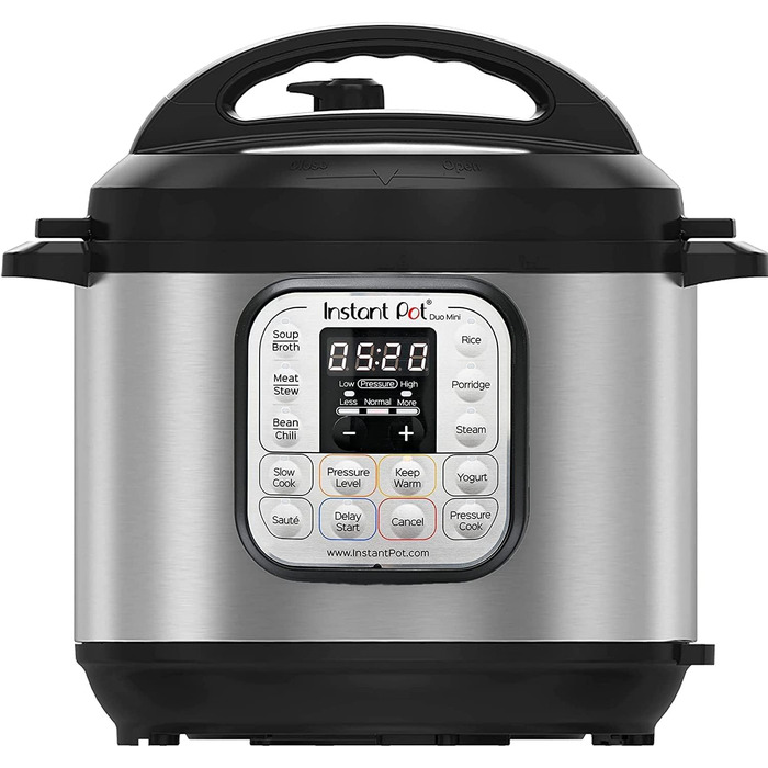 Мультиварка Instant Pot Duo 7-в-1, 5.7 л, нержавіюча сталь, мультикухня для приготування різноманітних страв