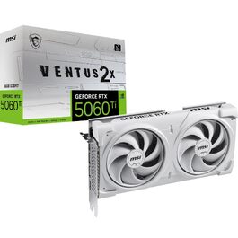 Відеокарта MSI GeForce RTX 5060 Ti VENTUS 2X OC WHITE 8GB GDDR7, PCIe 5.0