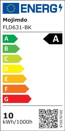 LED настільна лампа Mojimdo з 3 кольорами та 10 рівнями яскравості. Регульована гнучка світлодіодна лампа для дитячої кімнати, офісу, вітальні, нічного столика. Чорний колір, без пульта дистанційного керування