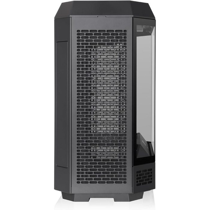Корпус ПК Thermaltake The Tower 600 ATX Mid-Tower, чорний: скляний дизайн, USB-C, підтримка радіаторів 420/360мм
