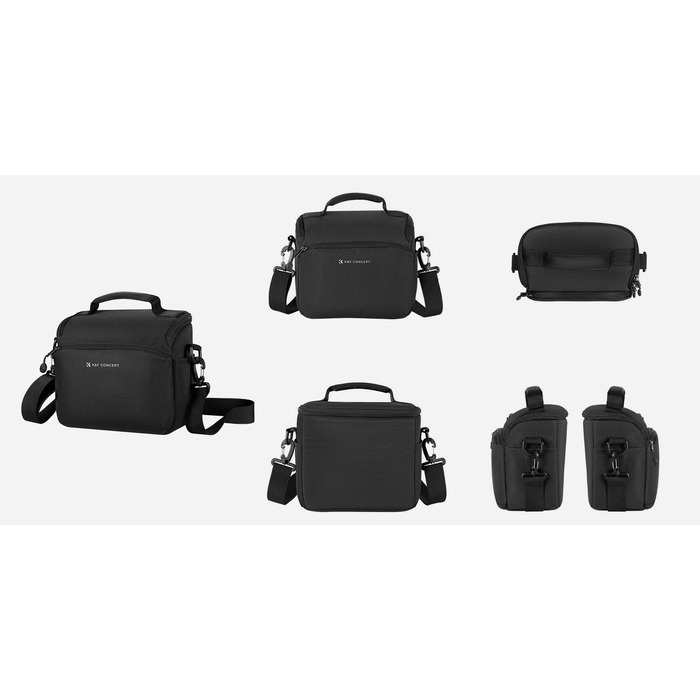 Фотосумка-слінг K&F Concept Camera Sling Bag, 5 л — чорна
