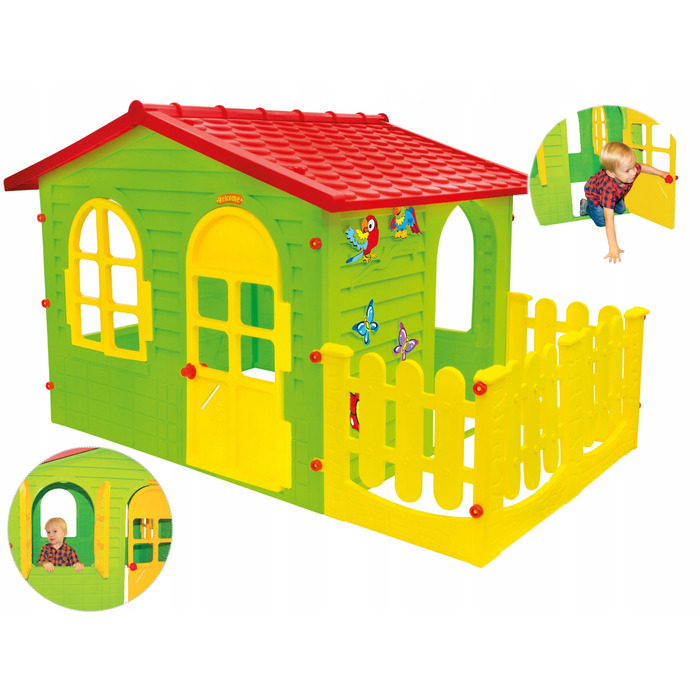 Дитячий ігровий будиночок Mochtoys, пластик, від 2 років