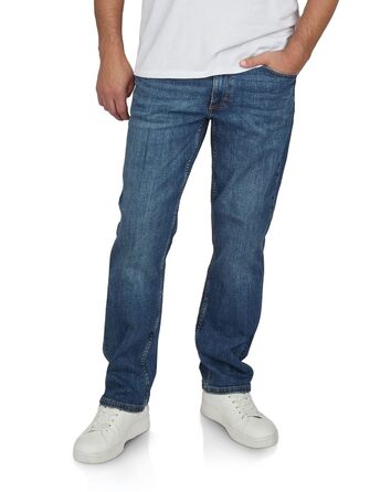 Чоловічі джинси MUSTANG Washington Stretch Straight Fit сині, чорні (30-44 / 32L-38L) - Оригінал