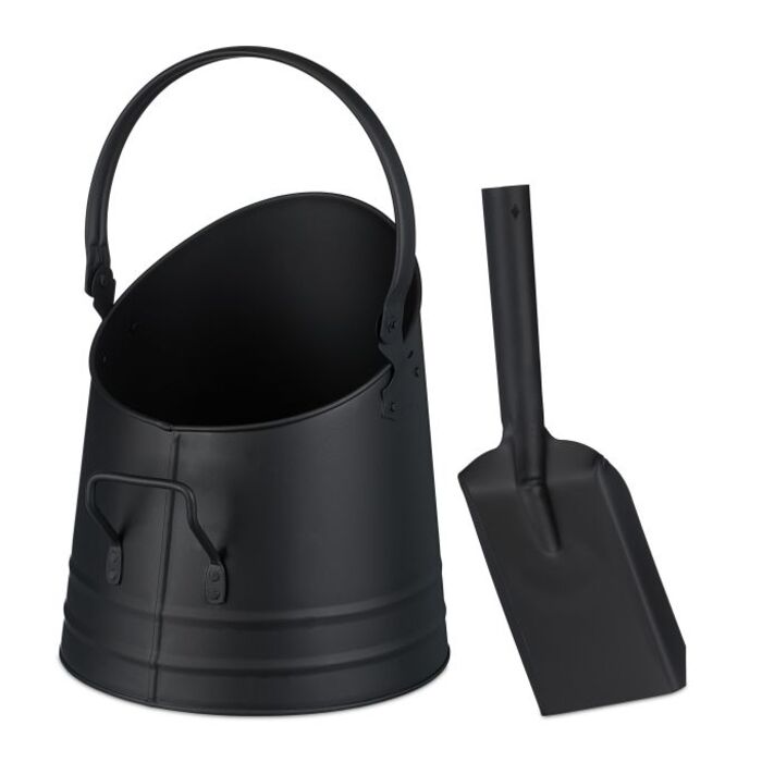 Relaxdays Charcoal Bucket with Shovel