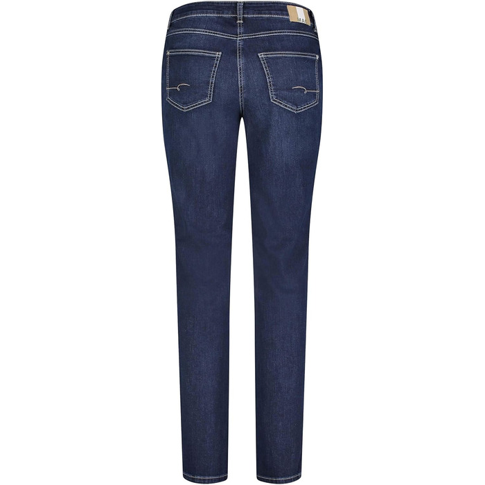 Джинси жіночі MAC Melanie Stretch Denim Grey 42 темно-сині (D845)