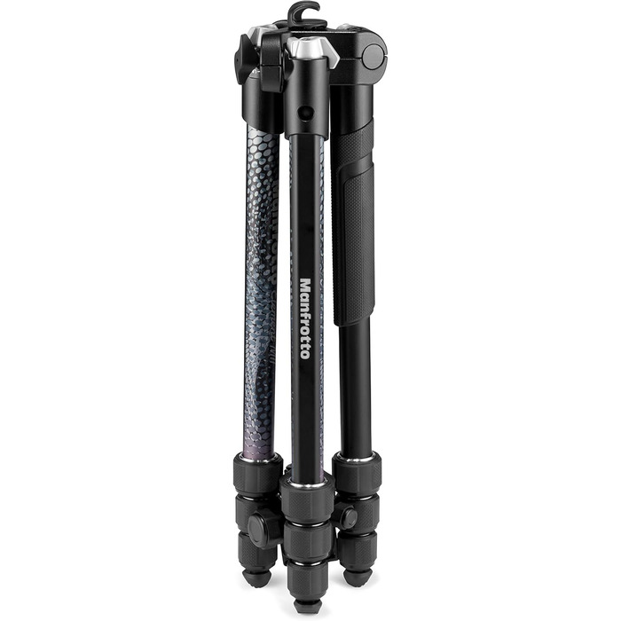 Штатив Manfrotto Element MII з алюмінію, чорний, 4 секції, BH - MKELMII4BK-BH