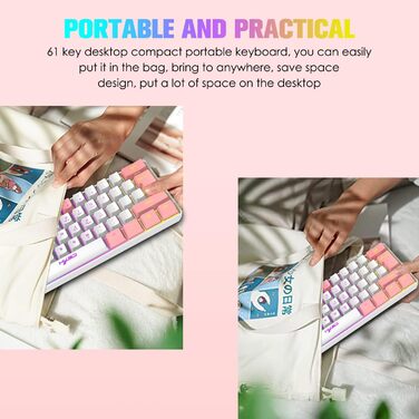 Ігрова комбо клавіатура та миша XINMENG з RGB підсвічуванням, мишка з 3600 DPI, Panda серія, для PS4/Windows/PC/Mac/Laptop