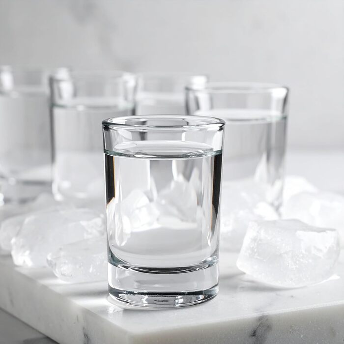 Набір келихів для шнапсу Glasmark KROSNO 1992, 12 шт, 60 мл, прозорі, для посудомийної машини