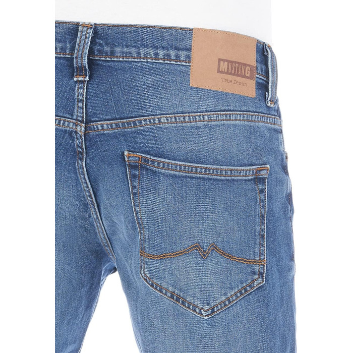 Джинси чоловічі MUSTANG Oregon Bootcut, стрейч, деним, сині (30-44W / 32L)