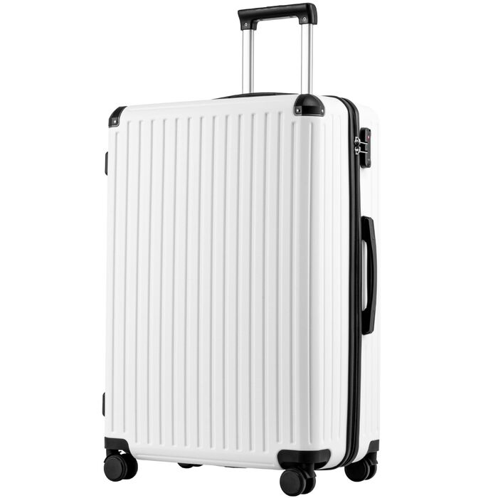 Валіза COOLIFE: жорсткий корпус, ABS-матеріал, TSA-замок, телескопічна ручка, 4 колеса, ручна поклажа (темно-зелений)