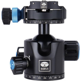 Штатив SIRUI ST-10X з вуглецевого волокна, з відеоголовою для панорамної зйомки, трикутною центральною колоною, для DSLR-камер, 4 секції, висота до 166 см, навантаження до 3 кг