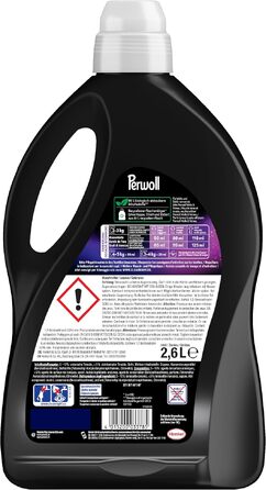 Рідкий засіб для прання Perwoll Renew Black для темного одягу, відновлення кольору та волокон, 80 прань