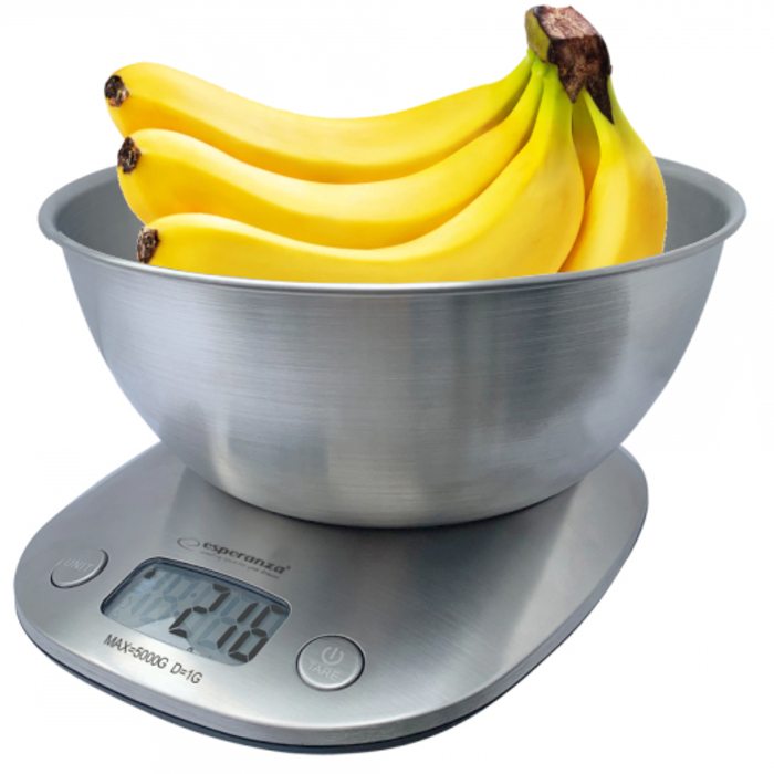 Кухонний ваги з чашею ESPERANZA Lychee EKS008