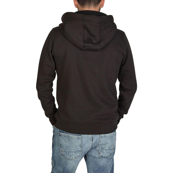 Чоловіча толстовка на блискавці з капюшоном riverso RIVNoah, Regular Fit, колір Black-formula Red