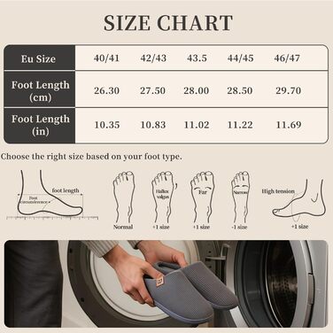 Чоловічі халапи WateLves з корду з Memory Foam, антиковзаючі, теплі, зручні, для дому та вулиці (Смугастий сірий, 44/45 EU)