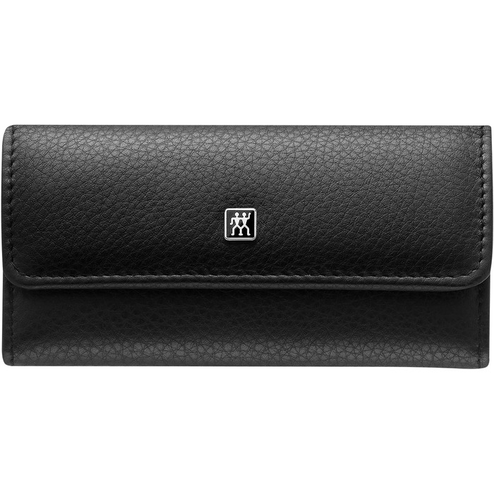 Набір для манікюру ZWILLING (4 шт., екошкіряне ети, ергономічний дизайн, компактний кусачка), Преміум, Чорний