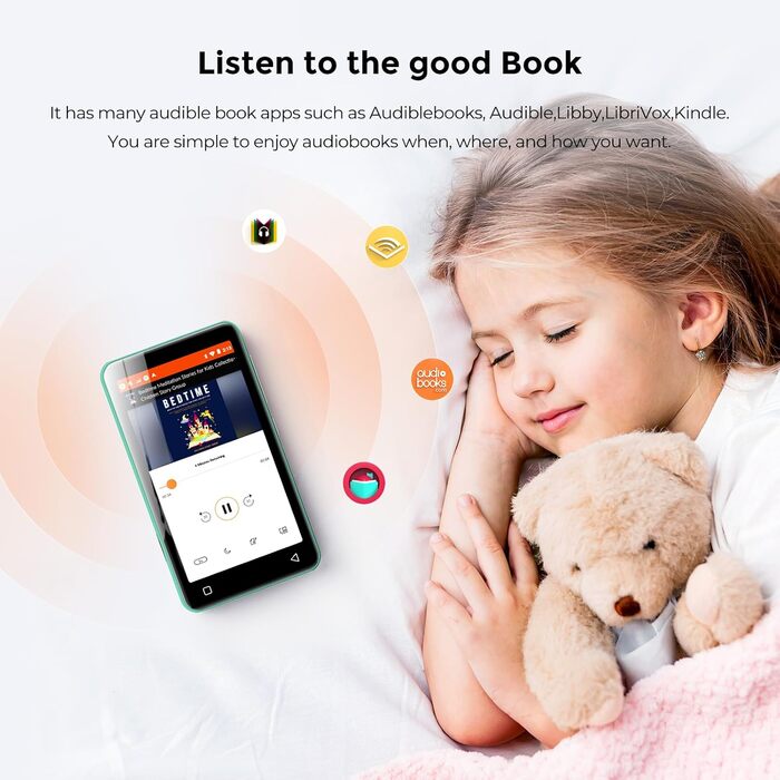 MP3 плеєр innioasis 160GB з Bluetooth та WiFi, Android MP4 плеєр з сенсорним екраном 4