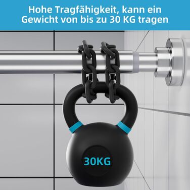 Штанга для душу без свердління з нержавіючої сталі, телескопічна, регульована, 70-195 см, для ванної кімнати, вікна, шафи, срібна